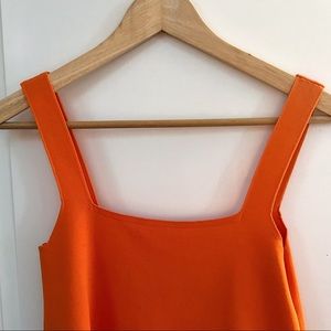 ZARA KNIT DRESS - ORANGE